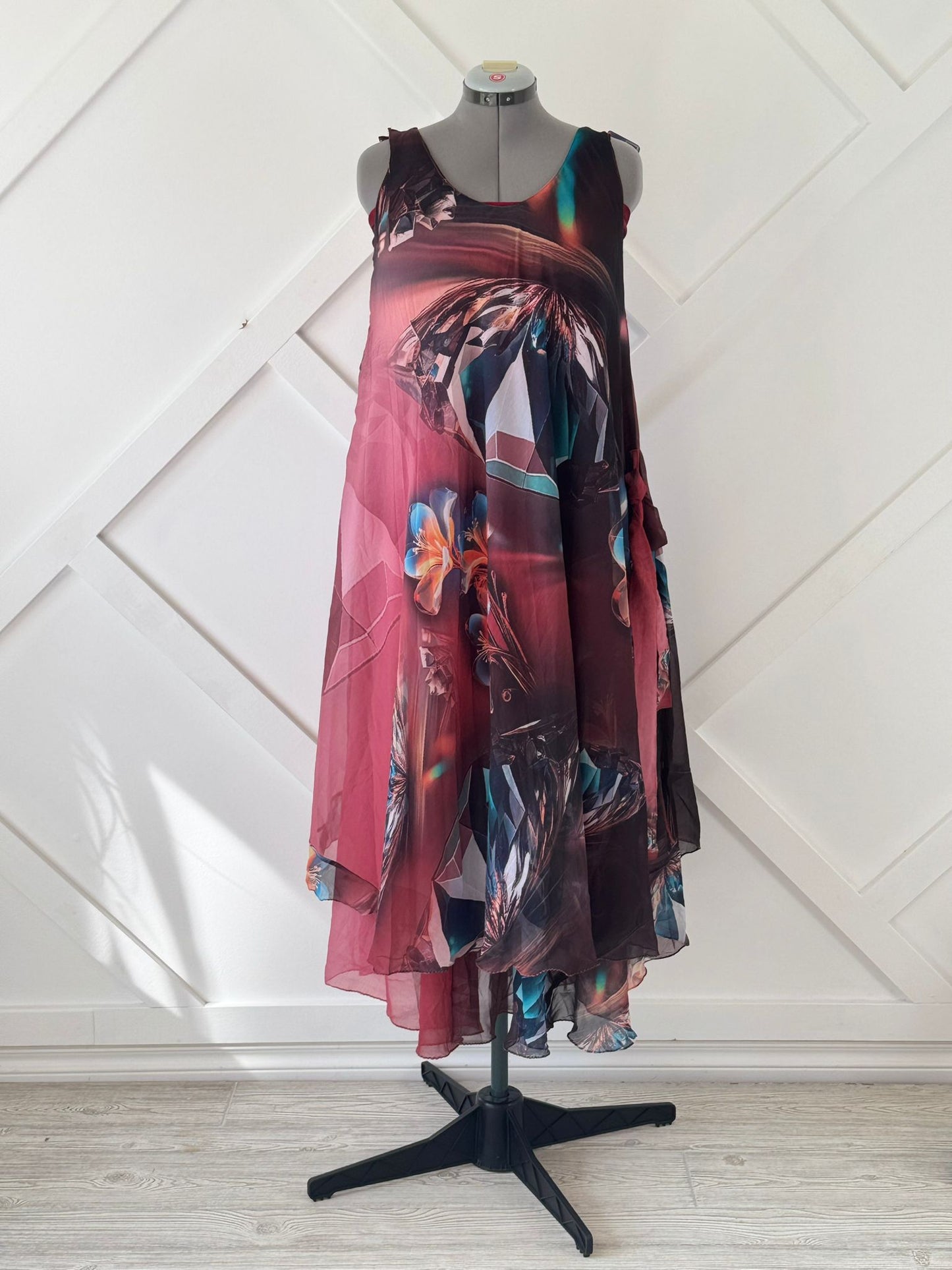 Digital print Regular Original tall Mahika -W006 - Rangeelaa- Fairtrade Sustainable Women's Clothing