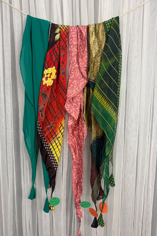 Discovery Scarf Bundle 016(5 Scarves) - Rangeelaa - Fairtrade Sustainable Women's Clothing