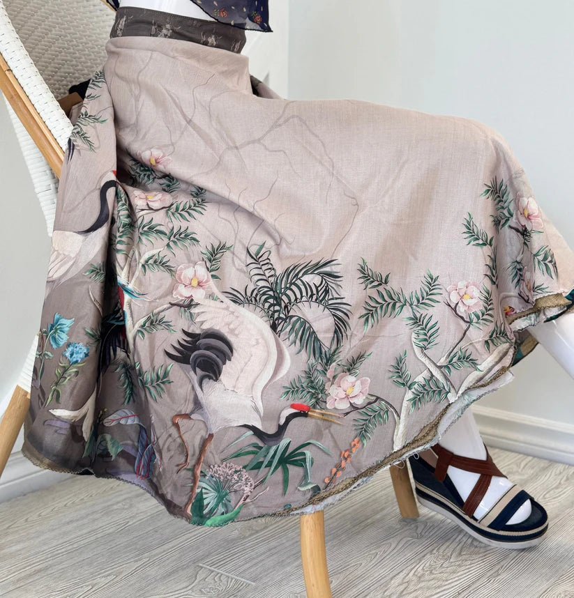 Dola Silk Digital Print Premium – Test - Rangeelaa- Fairtrade Sustainable Women's Clothing