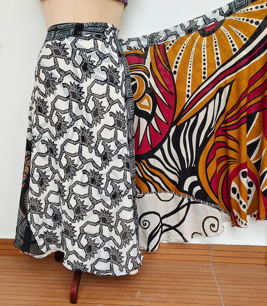 Dyhanna.H-Premium XL Ankle skirt-HS021 - Rangeelaa- Fairtrade Sustainable Women's Clothingskirts