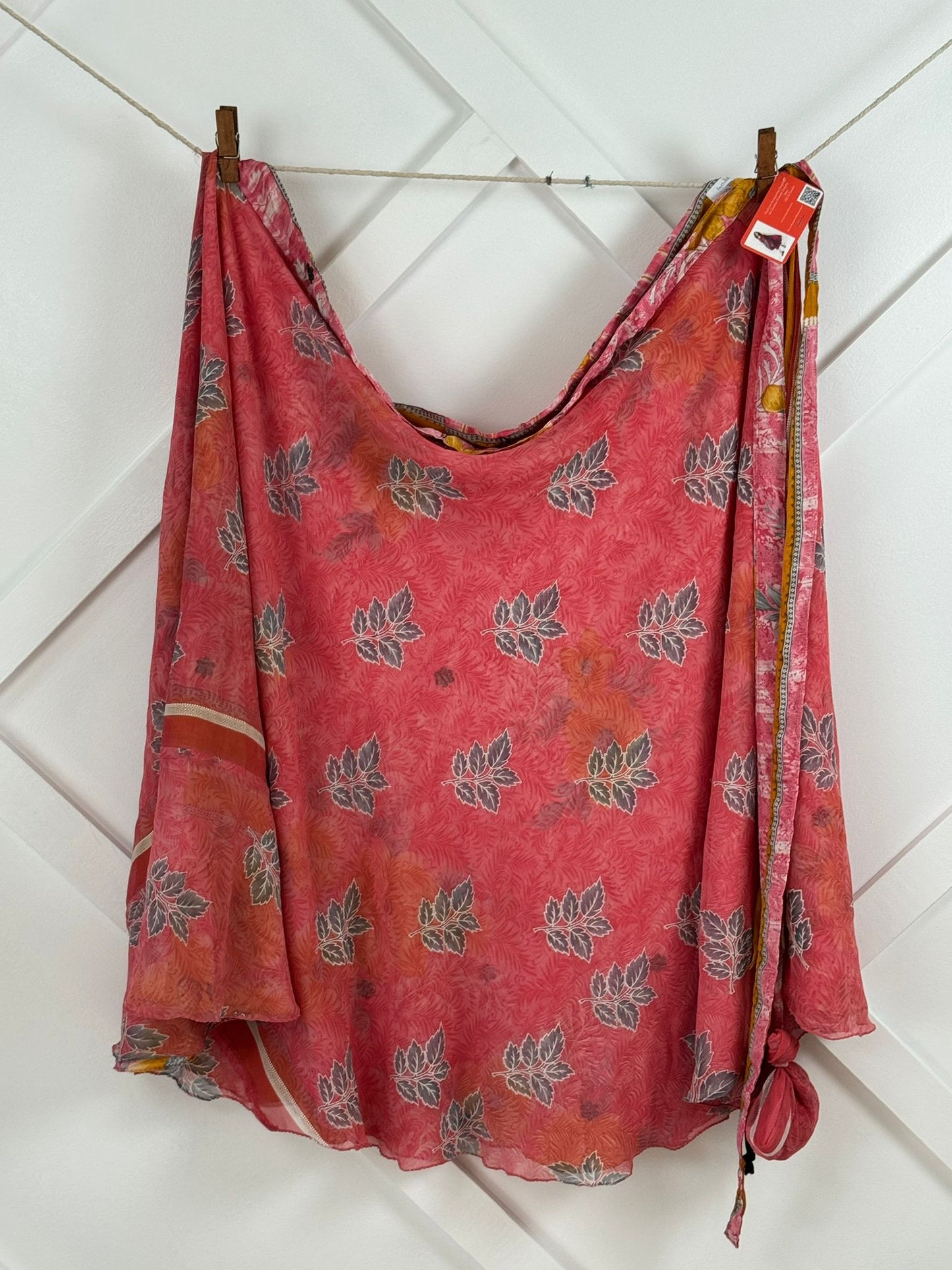 Festive Goddess Skirt 36 inches - J0169 - Rangeelaa - Fairtrade Sustainable Women's Clothingsaree wrap skirts