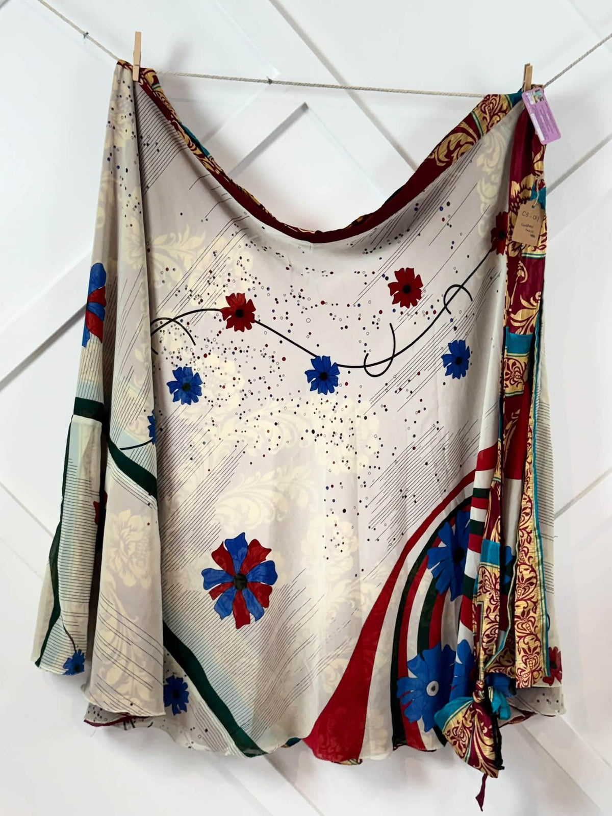 Festive Goddess Skirt-CS011 - Rangeelaa- Fairtrade Sustainable Women's Clothingskirts