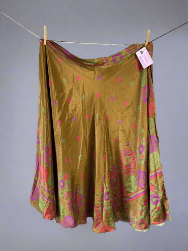 Festive Regular Ankle R03 - Rangeelaa - Fairtrade Sustainable Women's Clothingsaree wrap skirts