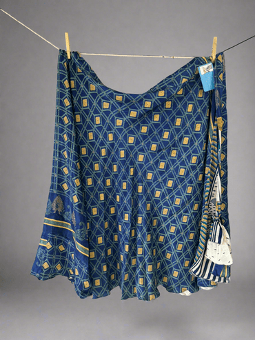 Festive Regular Ankle R13 - Rangeelaa - Fairtrade Sustainable Women's Clothingsaree wrap skirts