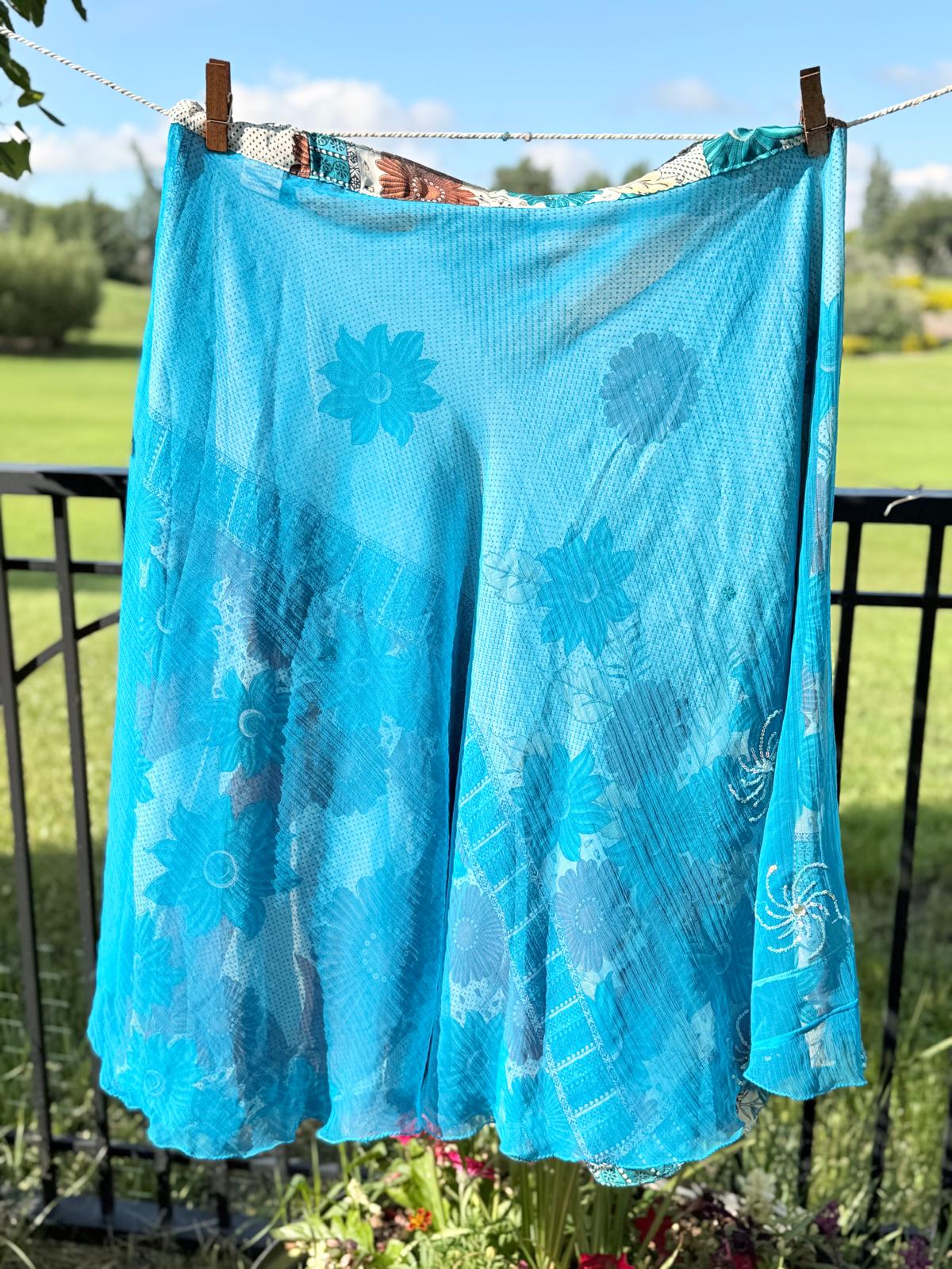 Festive Regular Ankle R14 - Rangeelaa - Fairtrade Sustainable Women's Clothingsaree wrap skirts