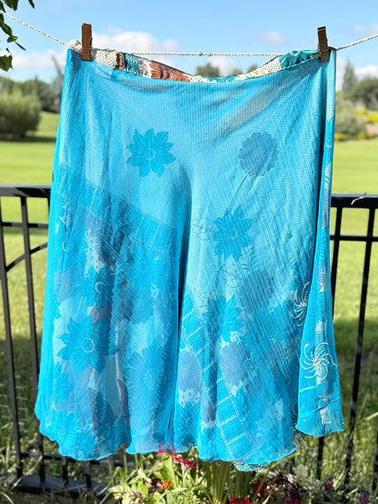 Festive Regular Ankle R14 - Rangeelaa - Fairtrade Sustainable Women's Clothingsaree wrap skirts