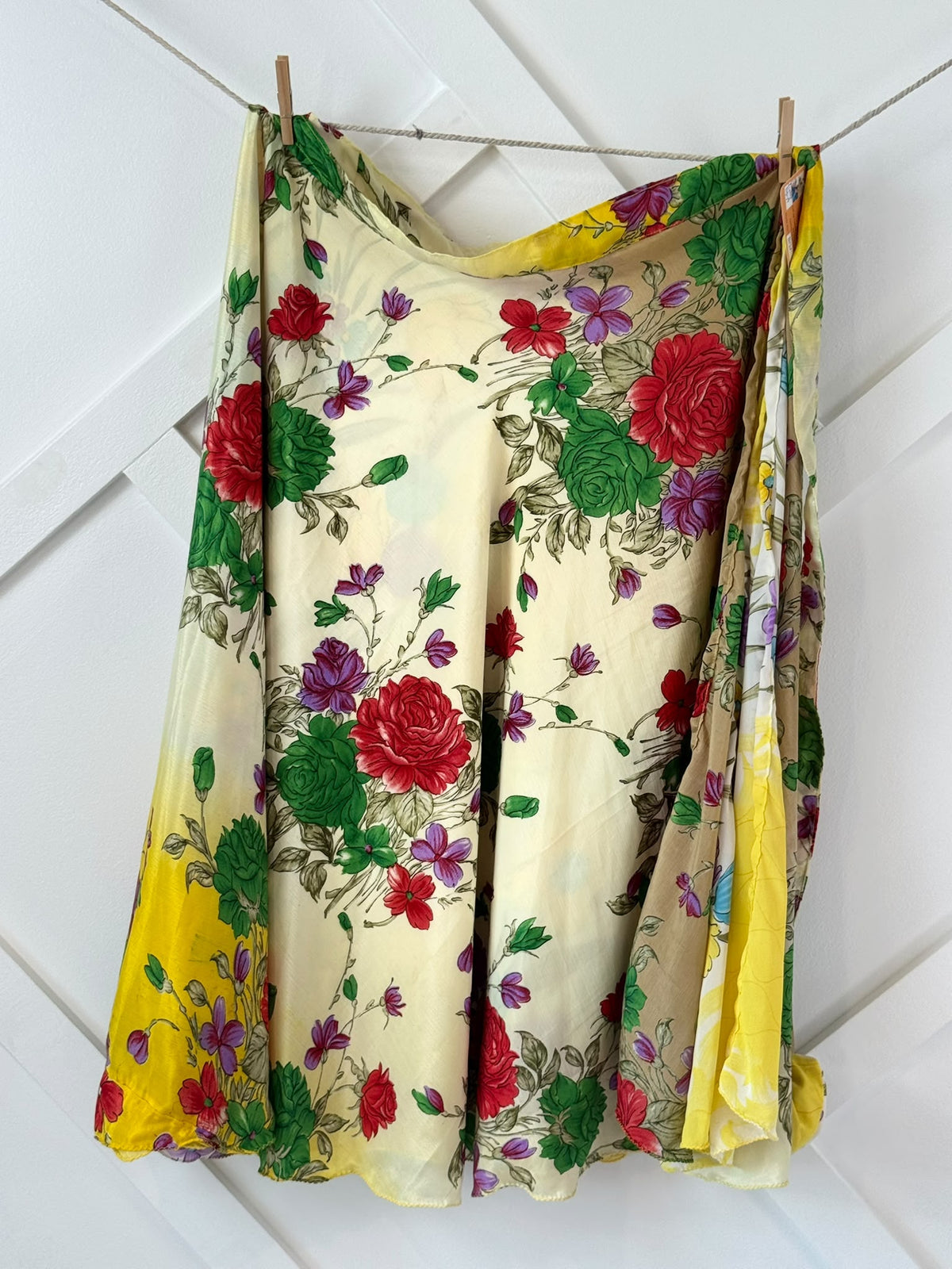 Festive Regular ankle skirt-CS060 - Rangeelaa- Fairtrade Sustainable Women's Clothingskirts