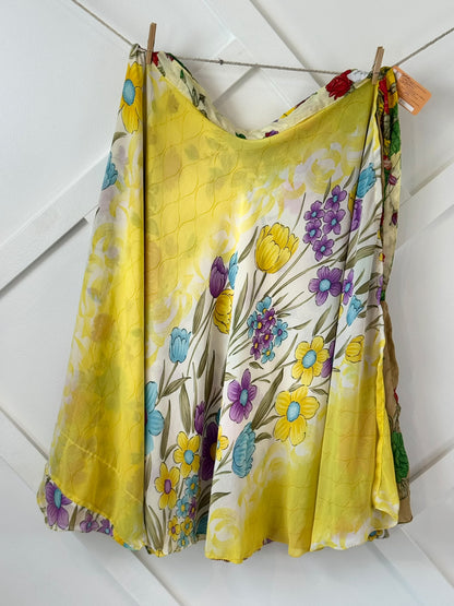 Festive Regular ankle skirt-CS060 - Rangeelaa- Fairtrade Sustainable Women's Clothingskirts