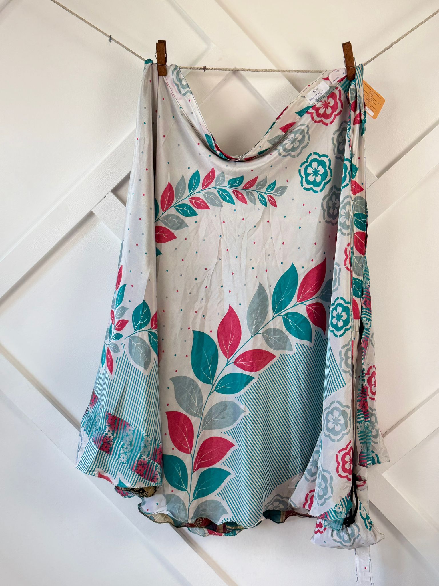Festive Regular Ankle skirt - M002 - Rangeelaa - Fairtrade Sustainable Women's Clothingsaree wrap skirts