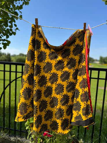 Festive Regular Calf - A06 - Rangeelaa - Fairtrade Sustainable Women's Clothingsaree wrap skirts