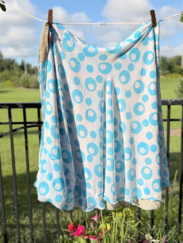 Festive Regular Calf - FR025 - Rangeelaa - Fairtrade Sustainable Women's Clothingsaree wrap skirts