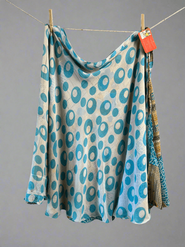 Festive Regular Calf - FR025 - Rangeelaa - Fairtrade Sustainable Women's Clothingsaree wrap skirts