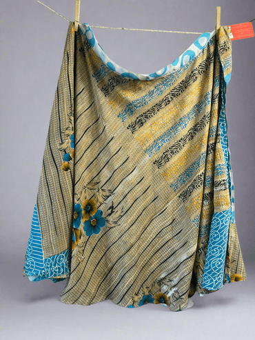 Festive Regular Calf - FR025 - Rangeelaa - Fairtrade Sustainable Women's Clothingsaree wrap skirts