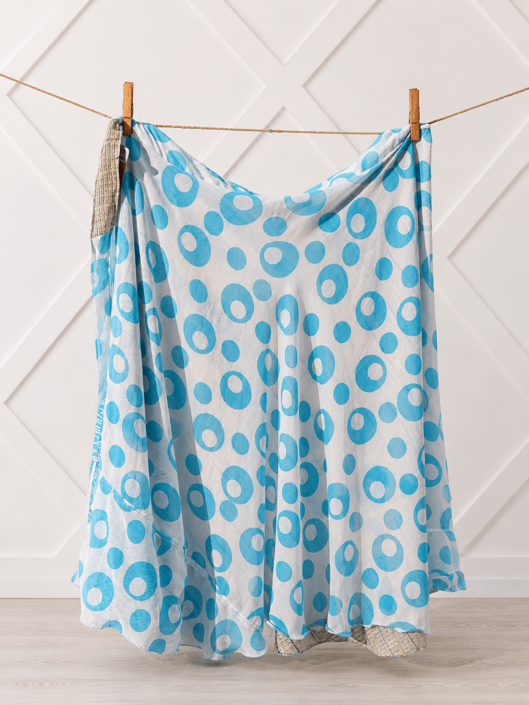 Festive Regular Calf-FR025 - Rangeelaa- Fairtrade Sustainable Women's Clothingsaree wrap skirts
