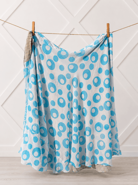 Festive Regular Calf-FR025 - Rangeelaa- Fairtrade Sustainable Women's Clothingsaree wrap skirts