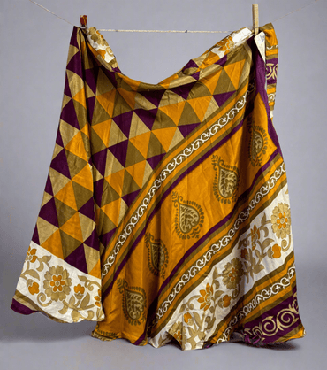 Festive Regular Calf - FS002 - Rangeelaa - Fairtrade Sustainable Women's Clothingsaree wrap skirts