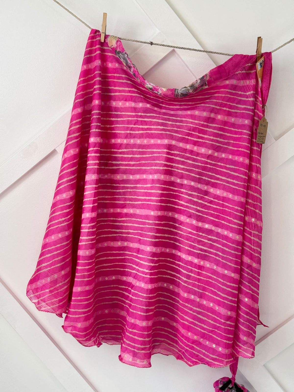 Festive Regular Calf-FS019 - Rangeelaa- Fairtrade Sustainable Women's Clothingsaree wrap skirts