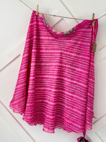 Festive Regular Calf-FS019 - Rangeelaa- Fairtrade Sustainable Women's Clothingsaree wrap skirts