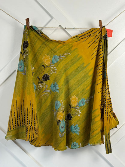 Festive Regular Calf - J0138 - Rangeelaa - Fairtrade Sustainable Women's Clothingsaree wrap skirts