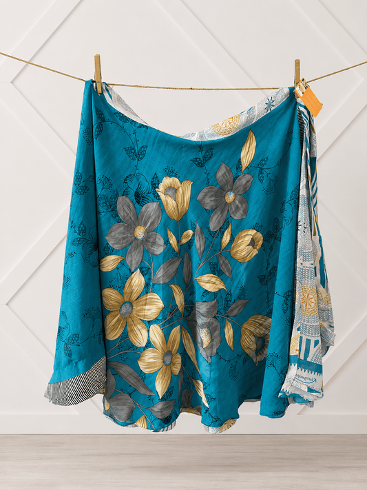 Festive Regular Calf N021 - Rangeelaa- Fairtrade Sustainable Women's Clothingskirts
