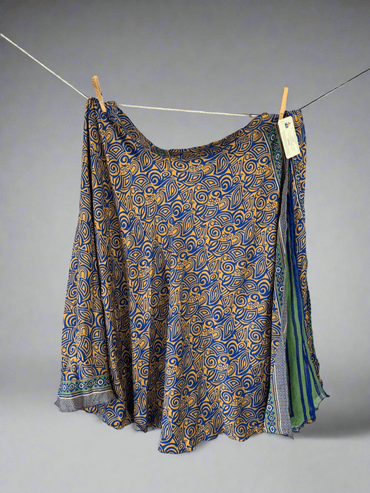Festive Regular Calf R05 - Rangeelaa - Fairtrade Sustainable Women's Clothingsaree wrap skirts