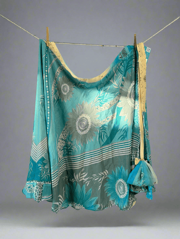 Festive Regular Calf R07 - Rangeelaa - Fairtrade Sustainable Women's Clothingsaree wrap skirts