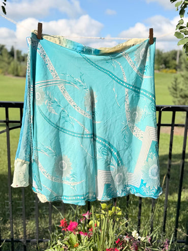 Festive Regular Calf R07 - Rangeelaa - Fairtrade Sustainable Women's Clothingsaree wrap skirts