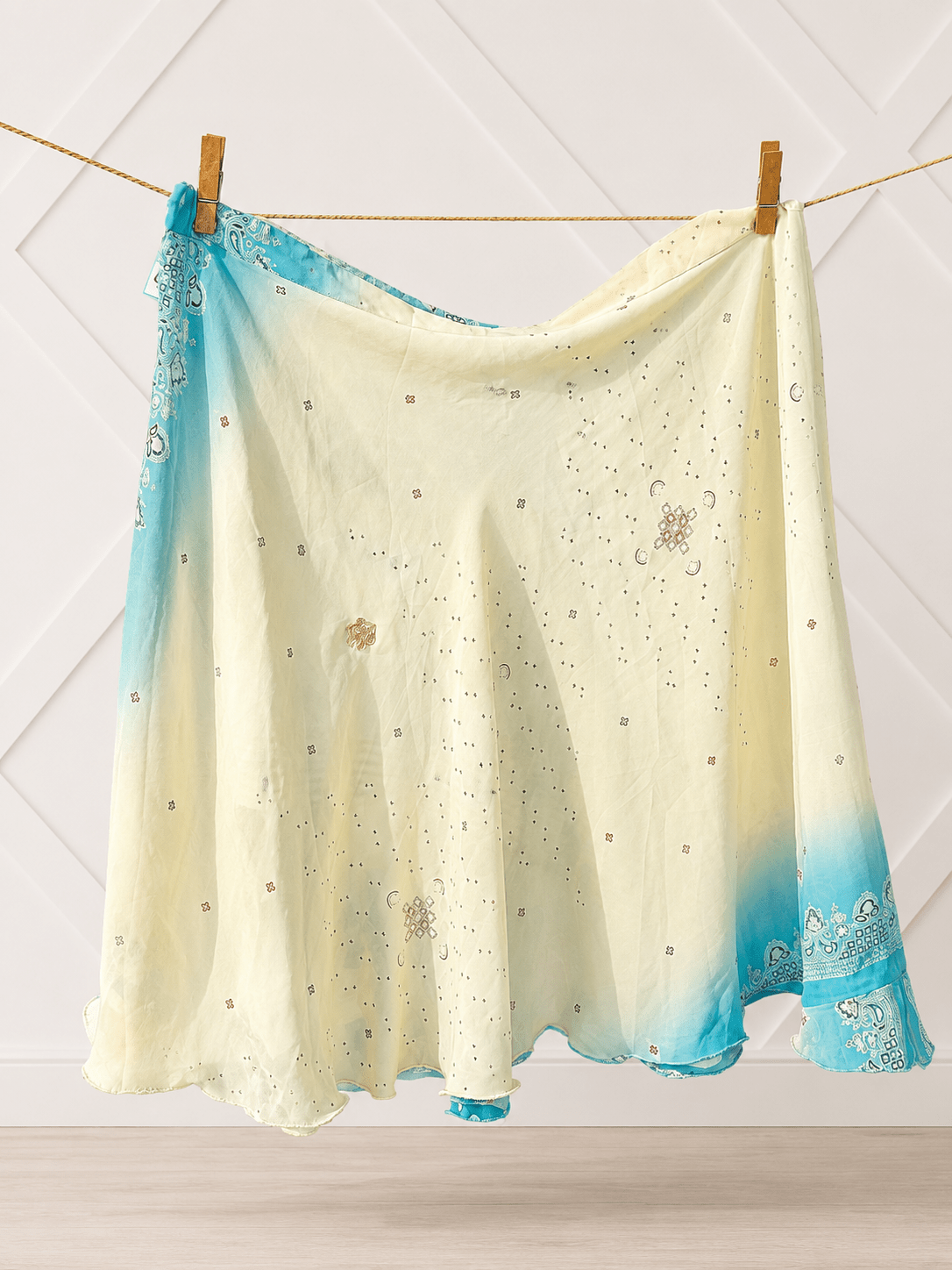 Festive Regular Calf R07 - Rangeelaa- Fairtrade Sustainable Women's Clothingskirts