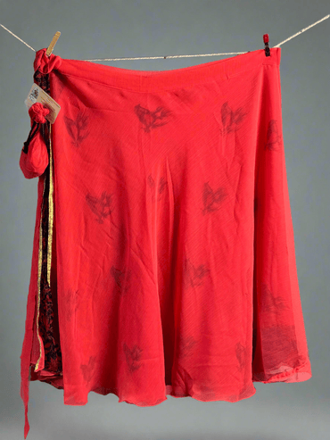 Festive Regular Calf - V002 - Rangeelaa - Fairtrade Sustainable Women's Clothingsaree wrap skirts
