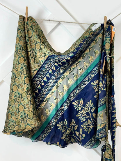 Festive Regular mini skirt-ES030 - Rangeelaa- Fairtrade Sustainable Women's Clothingskirts
