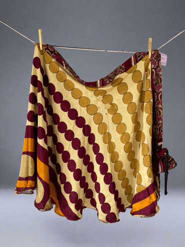 Festive Regular Tea R01 - Rangeelaa - Fairtrade Sustainable Women's Clothingsaree wrap skirts