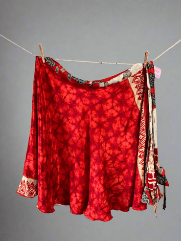 Festive Regular Tea R04 - Rangeelaa - Fairtrade Sustainable Women's Clothingsaree wrap skirts