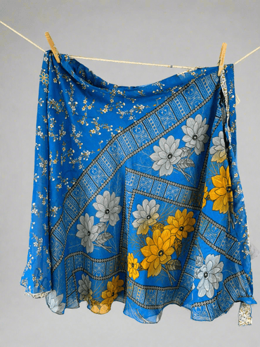 Festive Regular Tea R05 - Rangeelaa - Fairtrade Sustainable Women's Clothingsaree wrap skirts