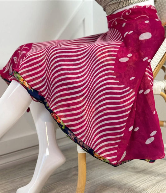Festive Regular Tea skirt-135 - Rangeelaa- Fairtrade Sustainable Women's Clothingskirts