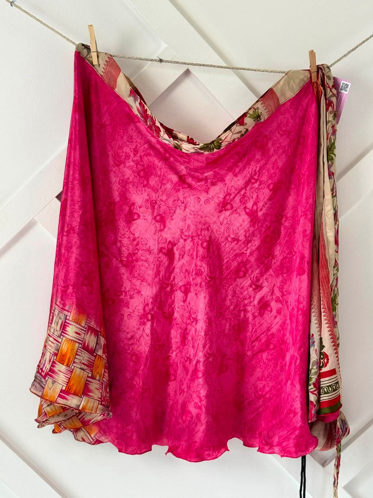 Festive Regular Tea skirt-ES029 - Rangeelaa- Fairtrade Sustainable Women's Clothingskirts
