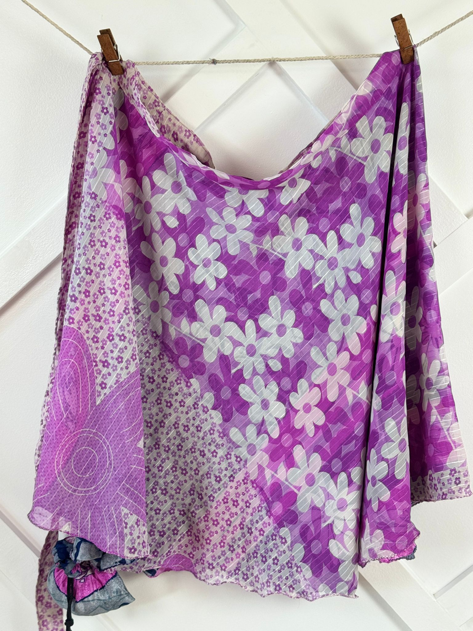 Festive Regular Tea skirt - M023 - Rangeelaa - Fairtrade Sustainable Women's Clothingsaree wrap skirts