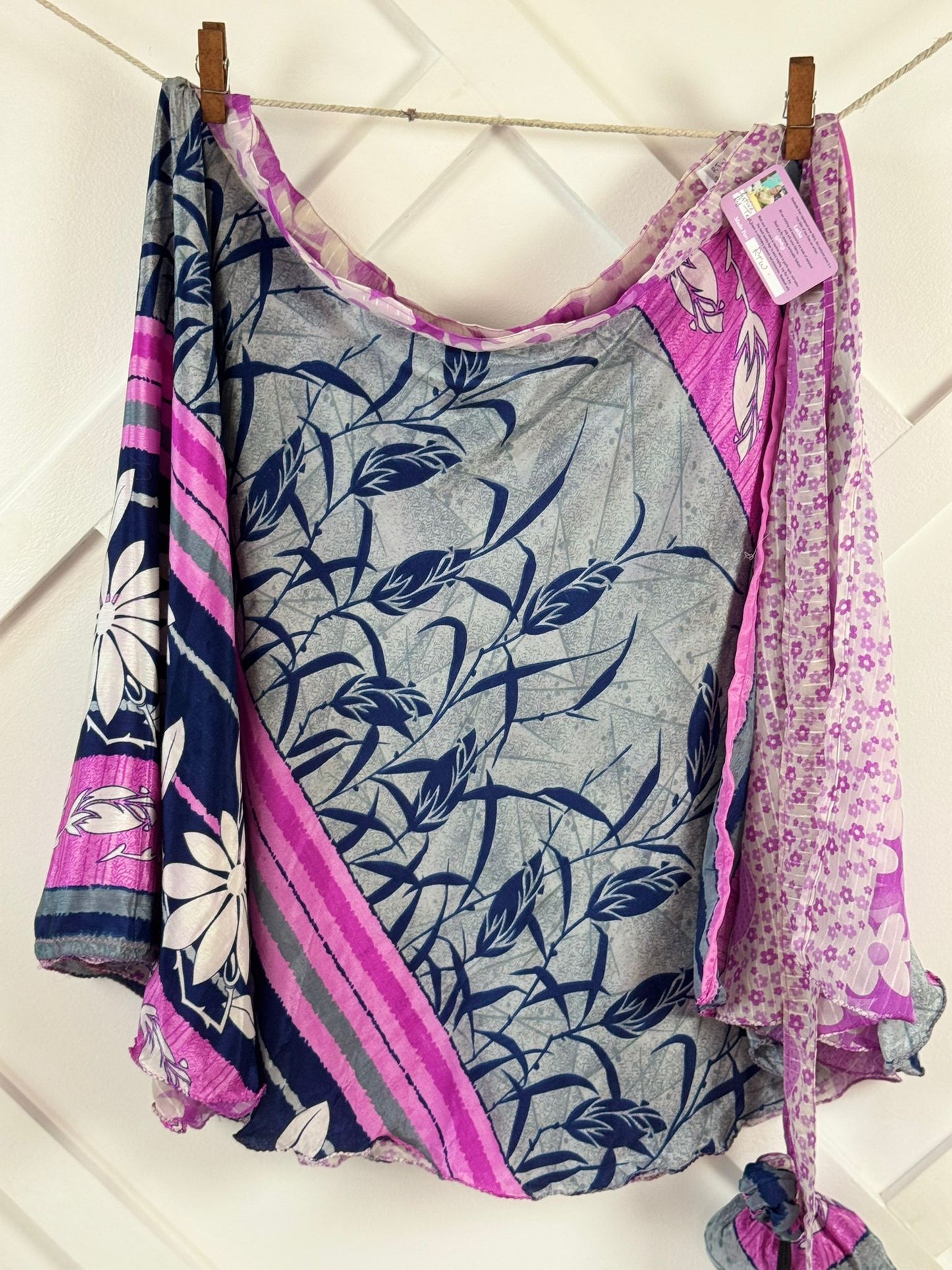 Festive Regular Tea skirt - M023 - Rangeelaa - Fairtrade Sustainable Women's Clothingsaree wrap skirts