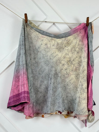 Festive Regular Tea skirt - M031 - Rangeelaa - Fairtrade Sustainable Women's Clothingsaree wrap skirts