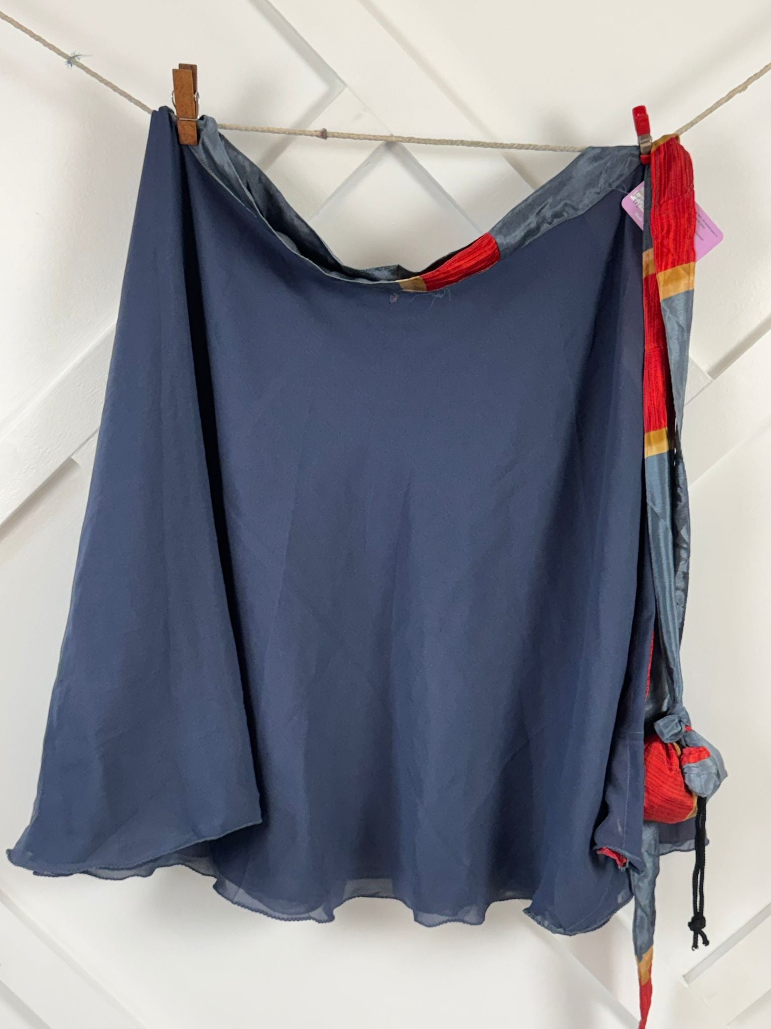 Festive Regular Tea skirt - M060 - Rangeelaa - Fairtrade Sustainable Women's Clothingsaree wrap skirts