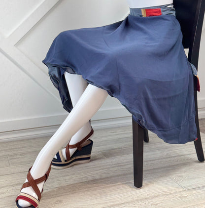 Festive Regular Tea skirt - M060 - Rangeelaa - Fairtrade Sustainable Women's Clothingsaree wrap skirts