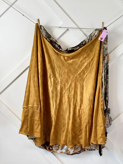 Festive XL Ankle Patch work Wrap Skirt-CS001 - Rangeelaa- Fairtrade Sustainable Women's Clothingskirts