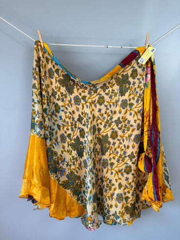 Festive XL Calf R02 - Rangeelaa - Fairtrade Sustainable Women's Clothingsaree wrap skirts