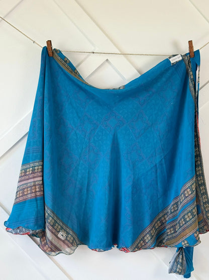 Festive XL Calf skirt - M082 - Rangeelaa - Fairtrade Sustainable Women's Clothingsaree wrap skirts