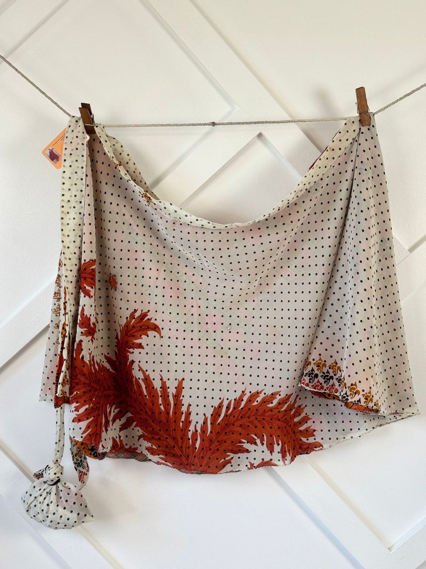 Festive XL Mini skirt - M070 - Rangeelaa - Fairtrade Sustainable Women's Clothingsaree wrap skirts