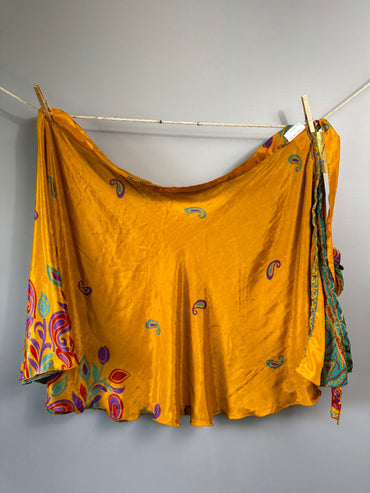 Festive XL Mini V002 - Rangeelaa- Fairtrade Sustainable Women's Clothingsaree wrap skirts