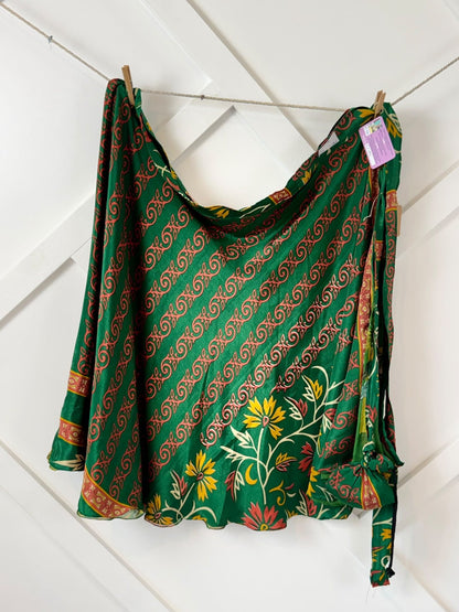 Festive XL tea skirt-ES004 - Rangeelaa- Fairtrade Sustainable Women's Clothingskirts