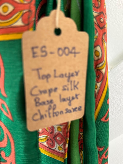 Festive XL tea skirt-ES004 - Rangeelaa- Fairtrade Sustainable Women's Clothingskirts