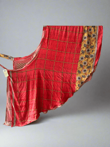 Festive XL Tea skirt - N026 - Rangeelaa - Fairtrade Sustainable Women's Clothingsaree wrap skirts