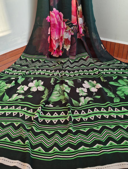 Floral Eclipse - Rangeelaa- Fairtrade Sustainable Women's Clothing