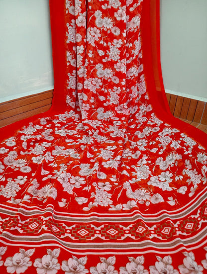 Floral Fire - Rangeelaa- Fairtrade Sustainable Women's Clothing